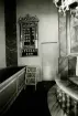 Psaltartavlan vid altaret i Hälleberga kyrka innan branden 1976.