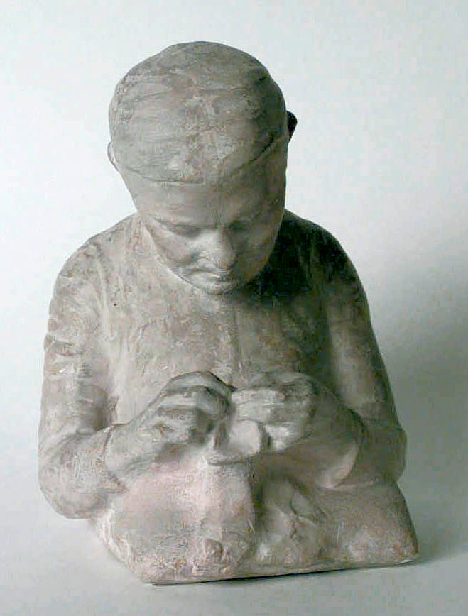 Ol-ers mor i Fornby [Skulptur]