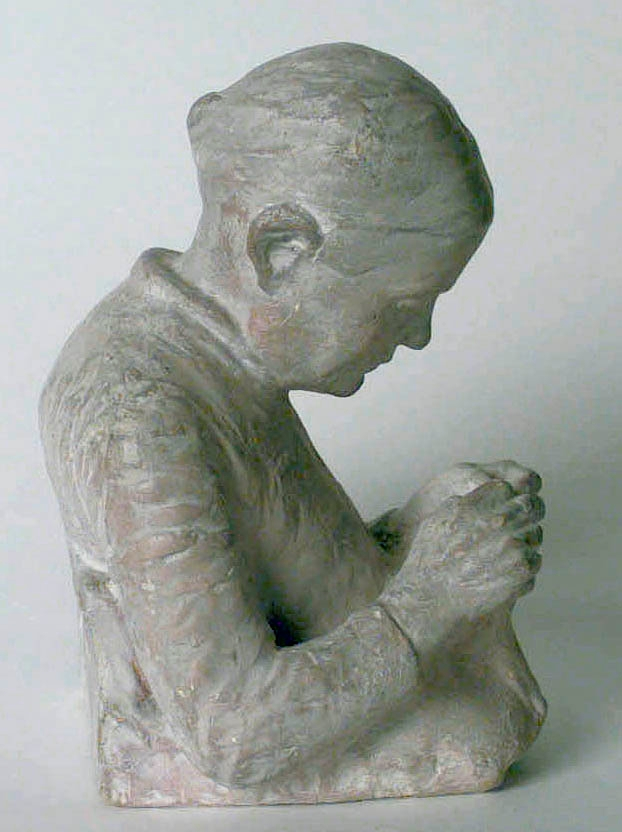 Ol-ers mor i Fornby [Skulptur]