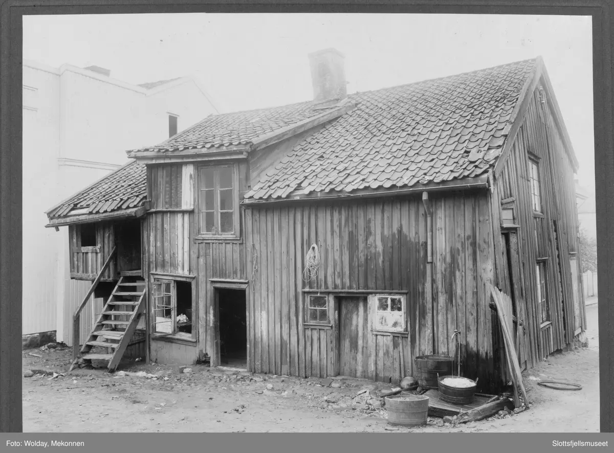 Ø. Langgt. 31. Fra Conradis gate. gaardssiden.