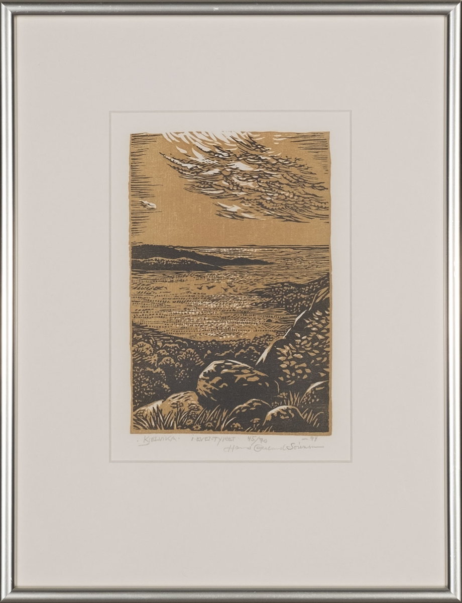 Kjelvika [Tresnitt]