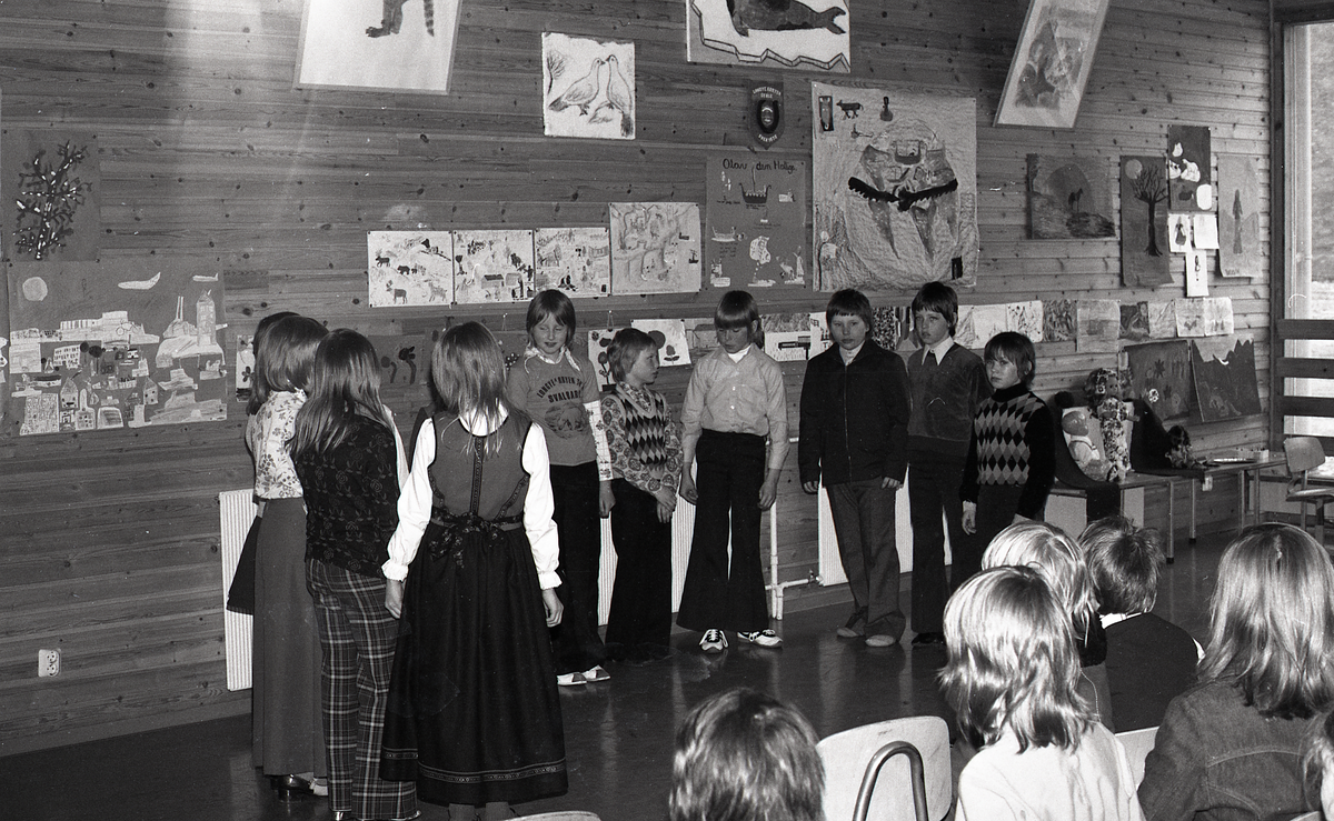 Siste skoledag på skolen før ferien.  