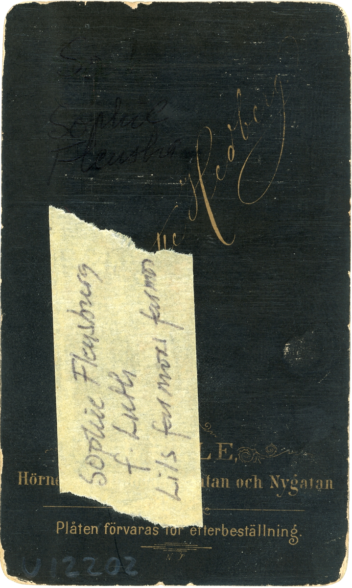 Sophia Flensburg, född Luth