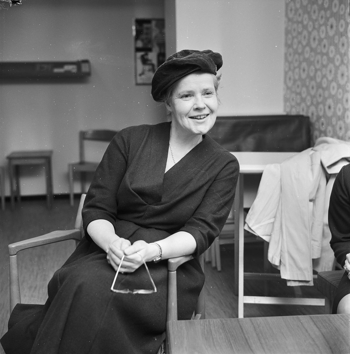 Huslig utbildning på akademisk nivå, ordförande Anna-Greta Hybbinette, Uppsala 1962