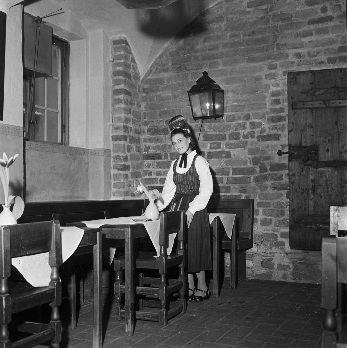 Elsa på Domtrappkällaren, Uppsala 1958