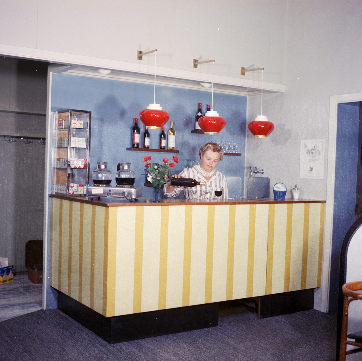 Restaurang Delfinen, Uppsala 1962