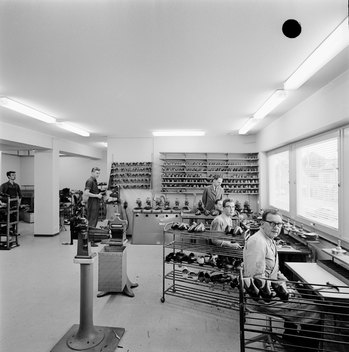 Löfquist skoreparationer, Uppsala 1963