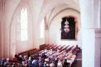 Sjuksköterskeinvigning i Växjö domkyrka, 1960.