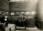 Tobaksmonopolets utställning om tobaksodling vid jubileumsutställningen i Göteborg 1923.