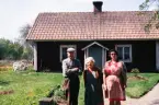 Torpet London på Teleborg i Växjö, 1969. Familjen Johansson.