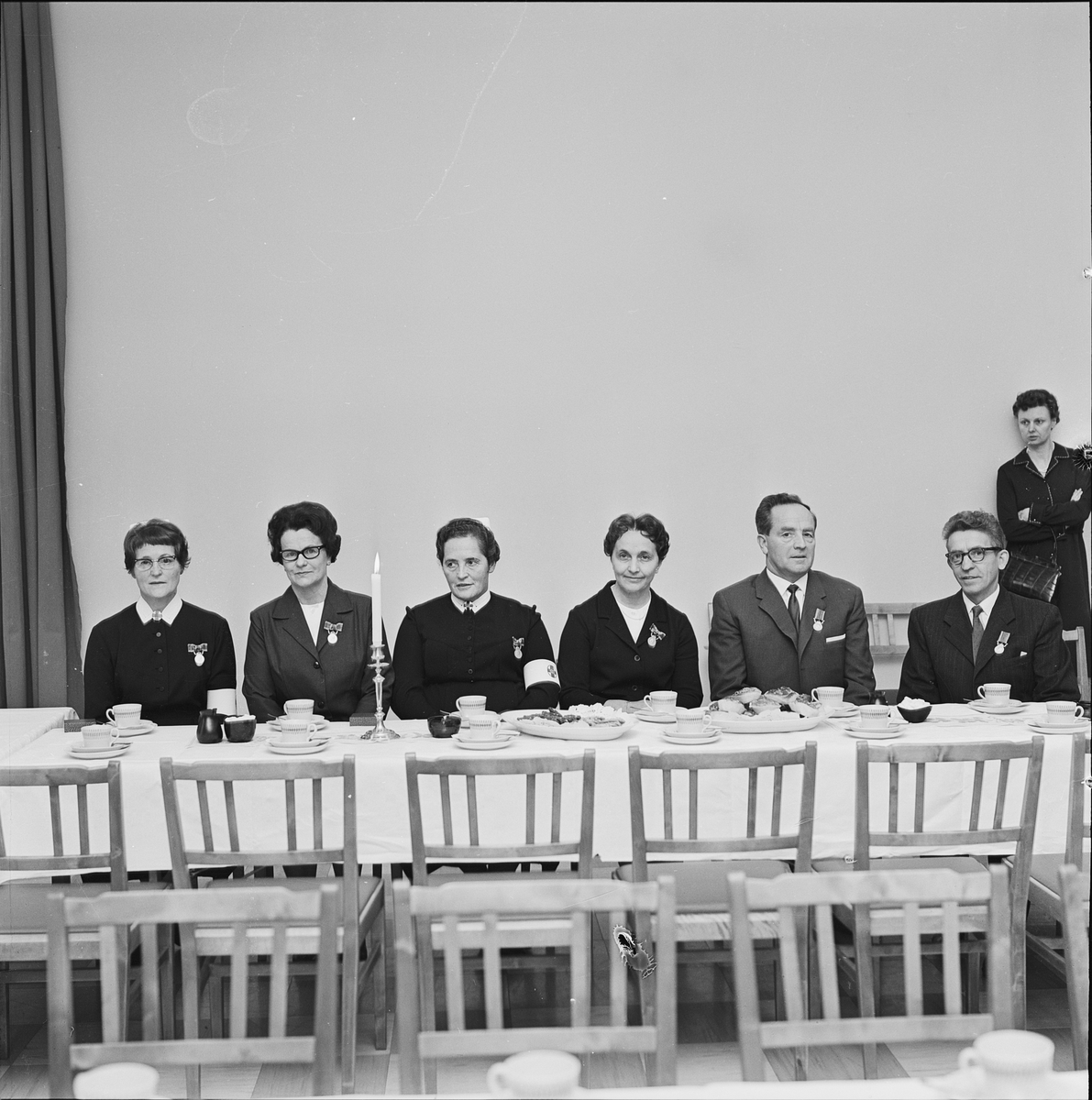 Sex personer medaljeras vid Ulleråker, Uppsala 1964