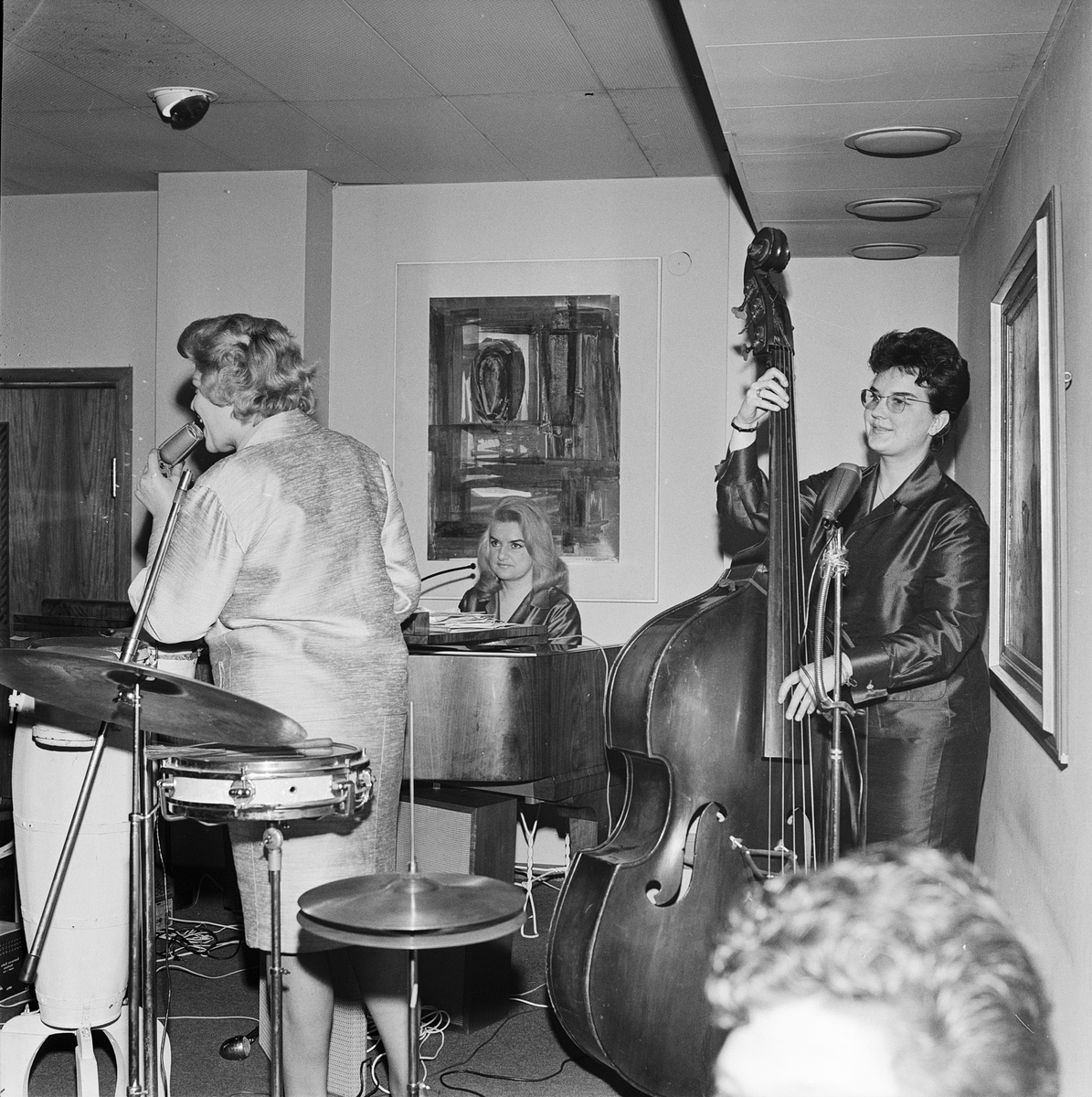 Diana Millers trio, Uppsala 1961