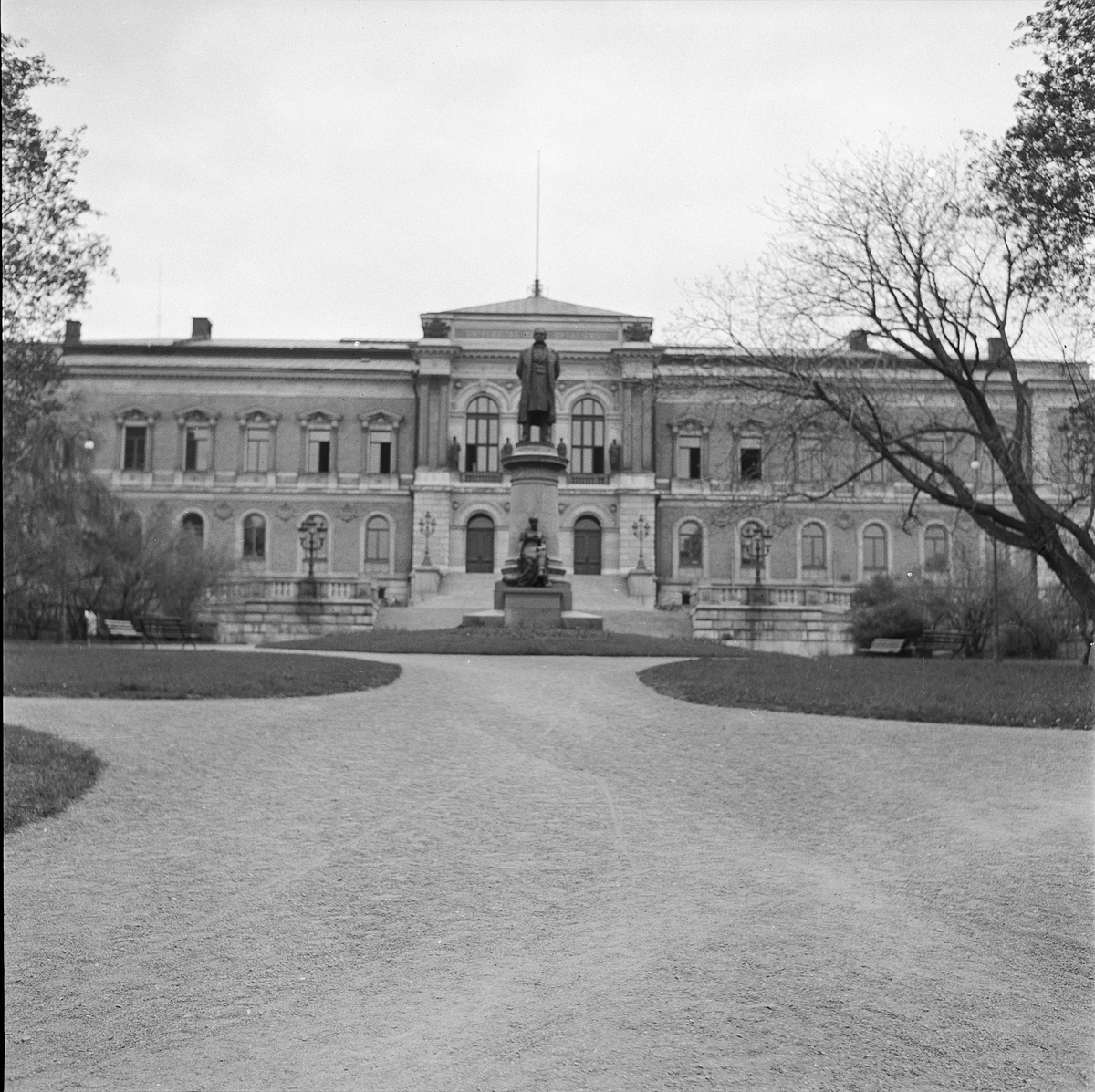 Universitetshuset, Uppsala 1958