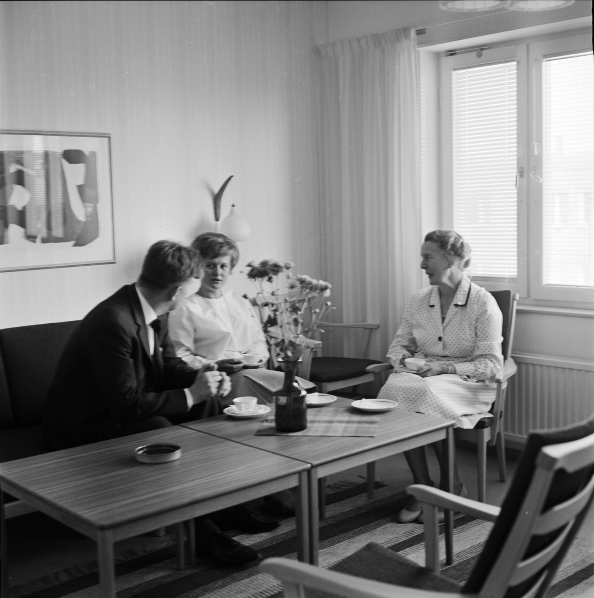 Nya Flickhemmet invigt, Uppsala 1963
