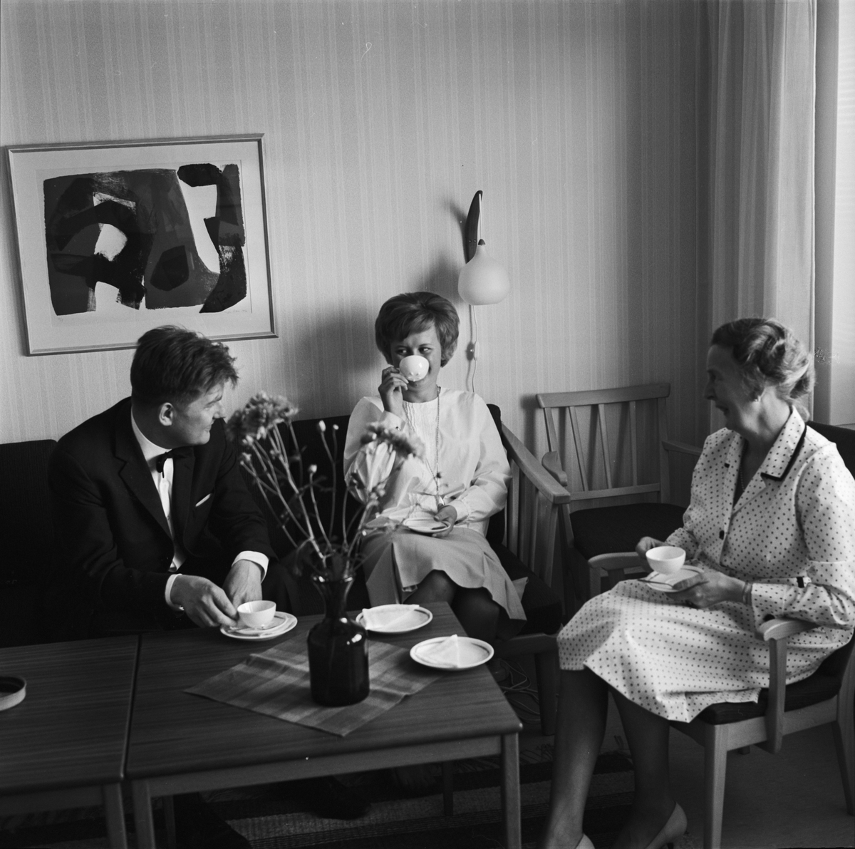 Nya Flickhemmet invigt, Uppsala 1963