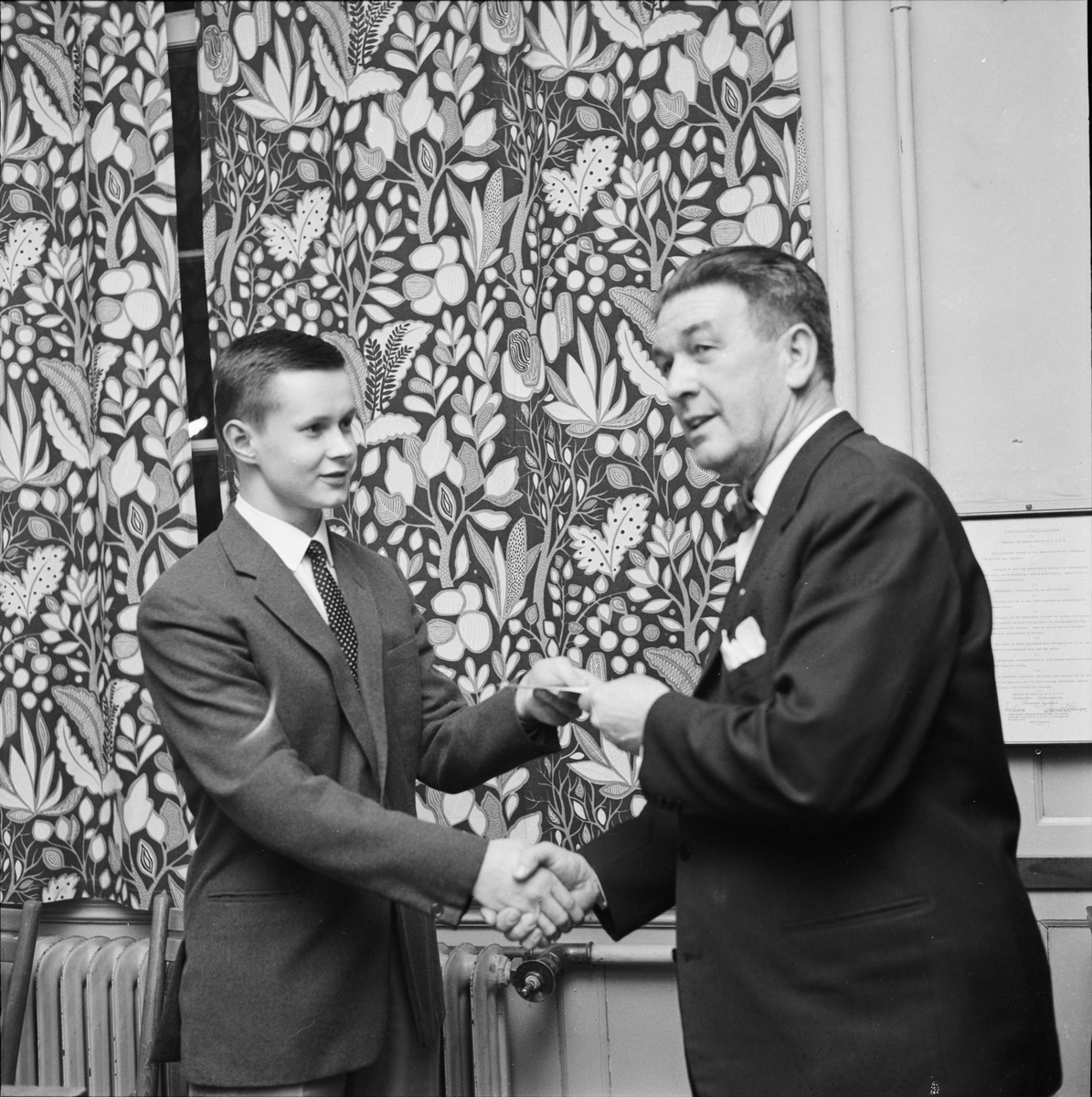 IOGT lämnar över sitt samestipendium, Uppsala 1961