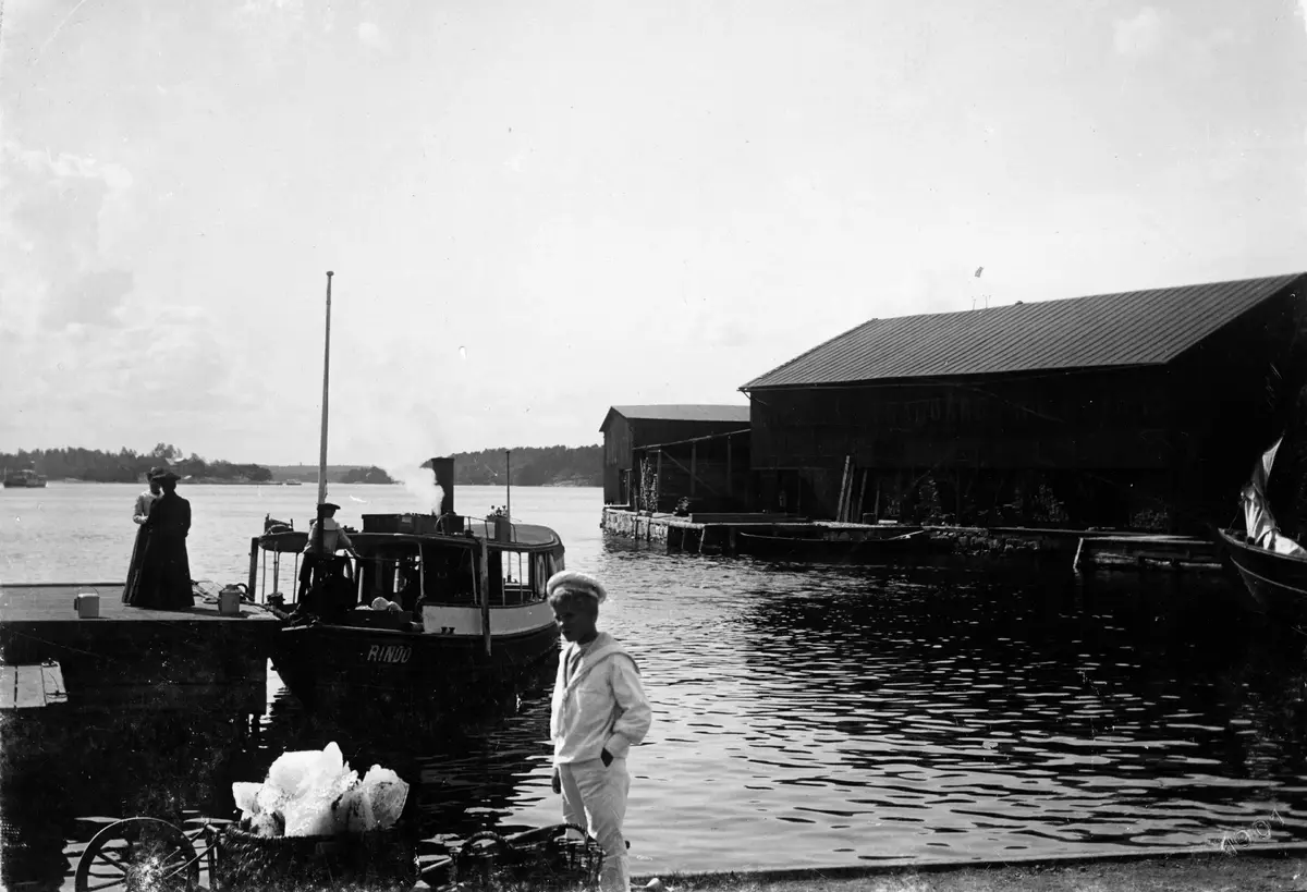 Vaxholm. Söderhamnen.