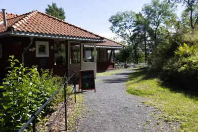 Fasaden på Rohdeløkken Kafé