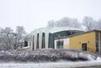 Vänersborg. Huvudnässkolans aula