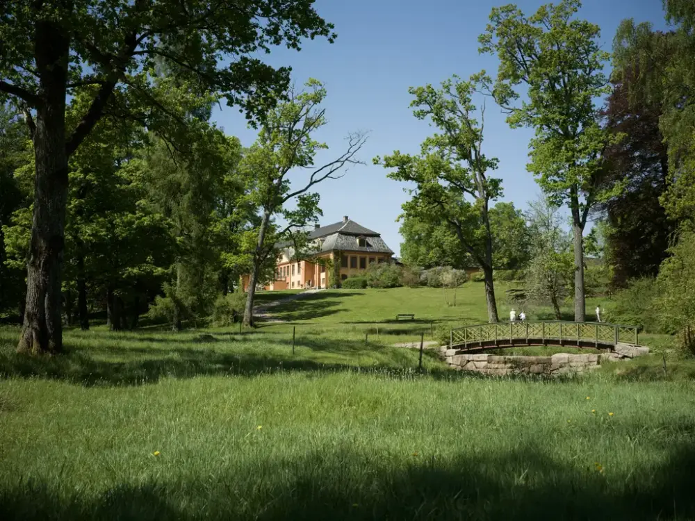 Den engelske landskapsparken på Bogstad gård. 