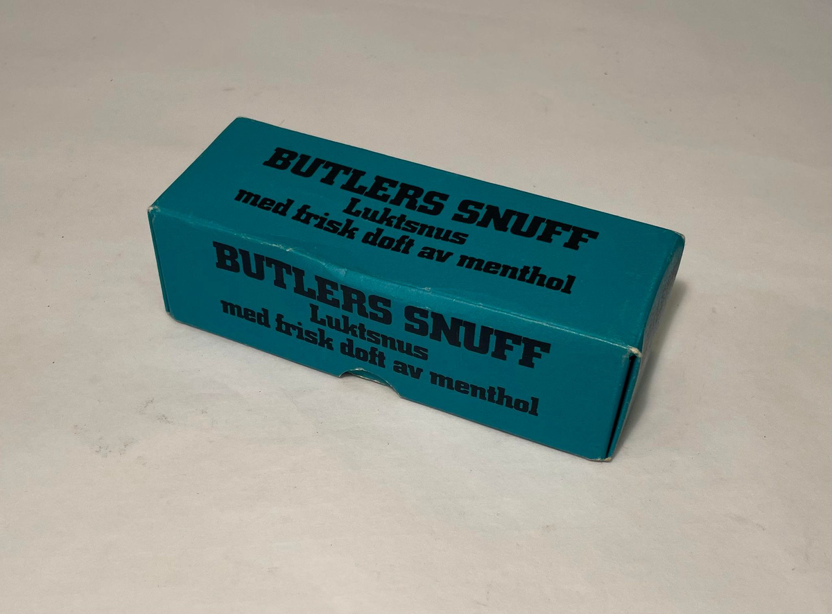 Butlers Snuff, luktsnus med frisk doft av menthol