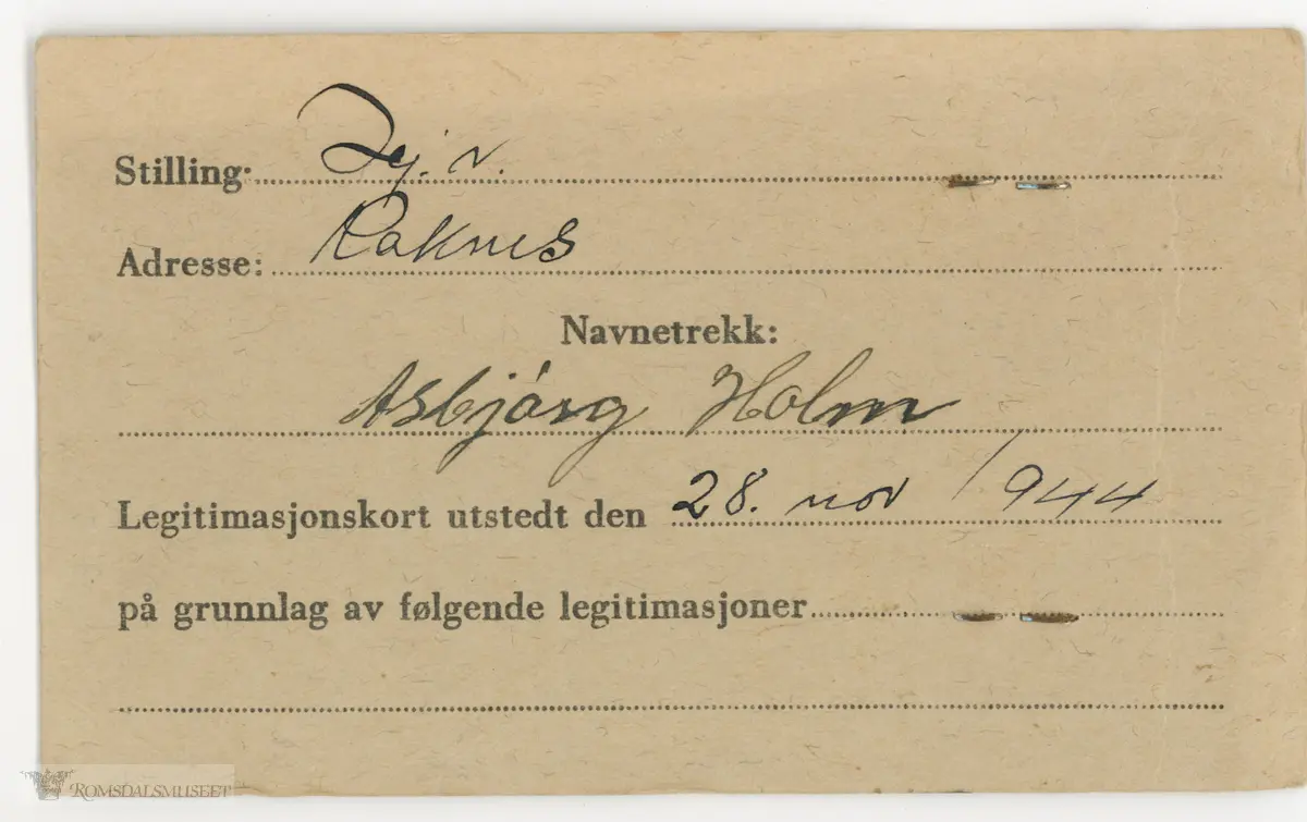 4318, Hushjelp Asbjørg Holm f.21.01.1930, Aukra