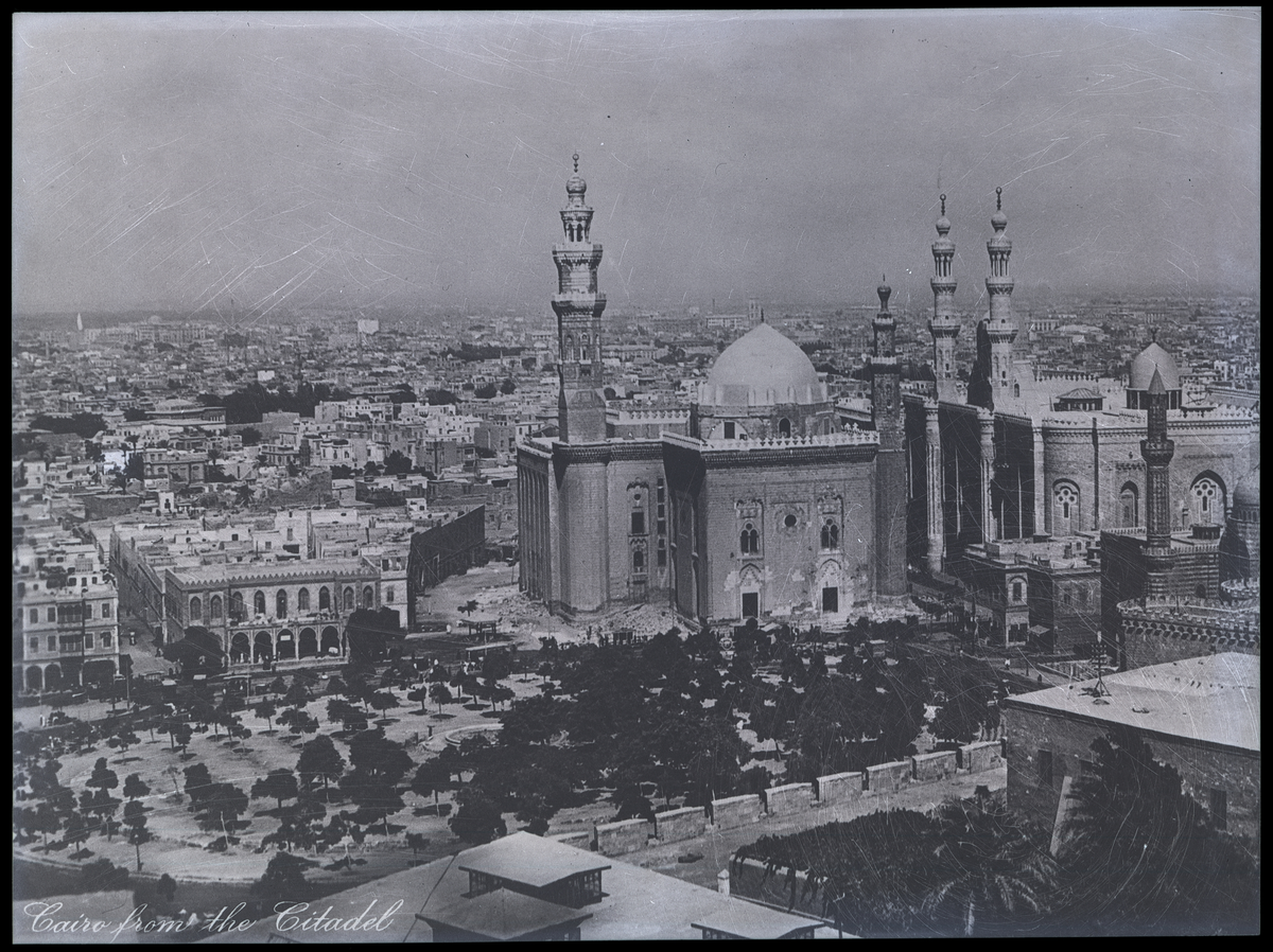 Foto av Citadellet i Kairo Egypt