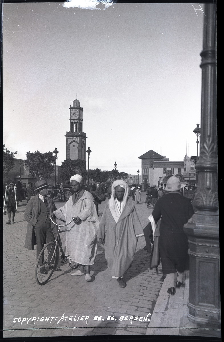 Foto tatt under reise i Afrika, byen Casablanca i Marokko