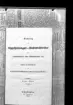 Titelsidan av samling av upplysningar och underrättelser, 1851.