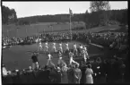 Gymnastikuppvisning, Vallby friluftsmuseum, Västerås.