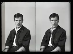 Mansporträtt, körfoto, Martti Korhonen, Stationsgatan 22, Ko