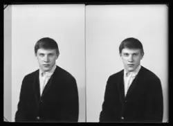 Mansporträtt, körfoto, Paavo Särkioja, C-V-skolan, Kolbäck.
