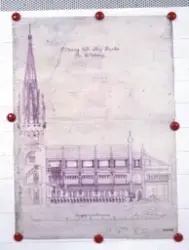 Arkitekt Adrian Crispin Petersons ritningar [ritningar]