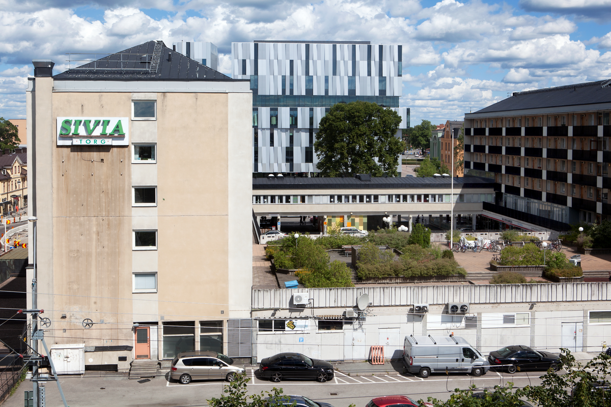Vy från Uppsala stadshus 2017