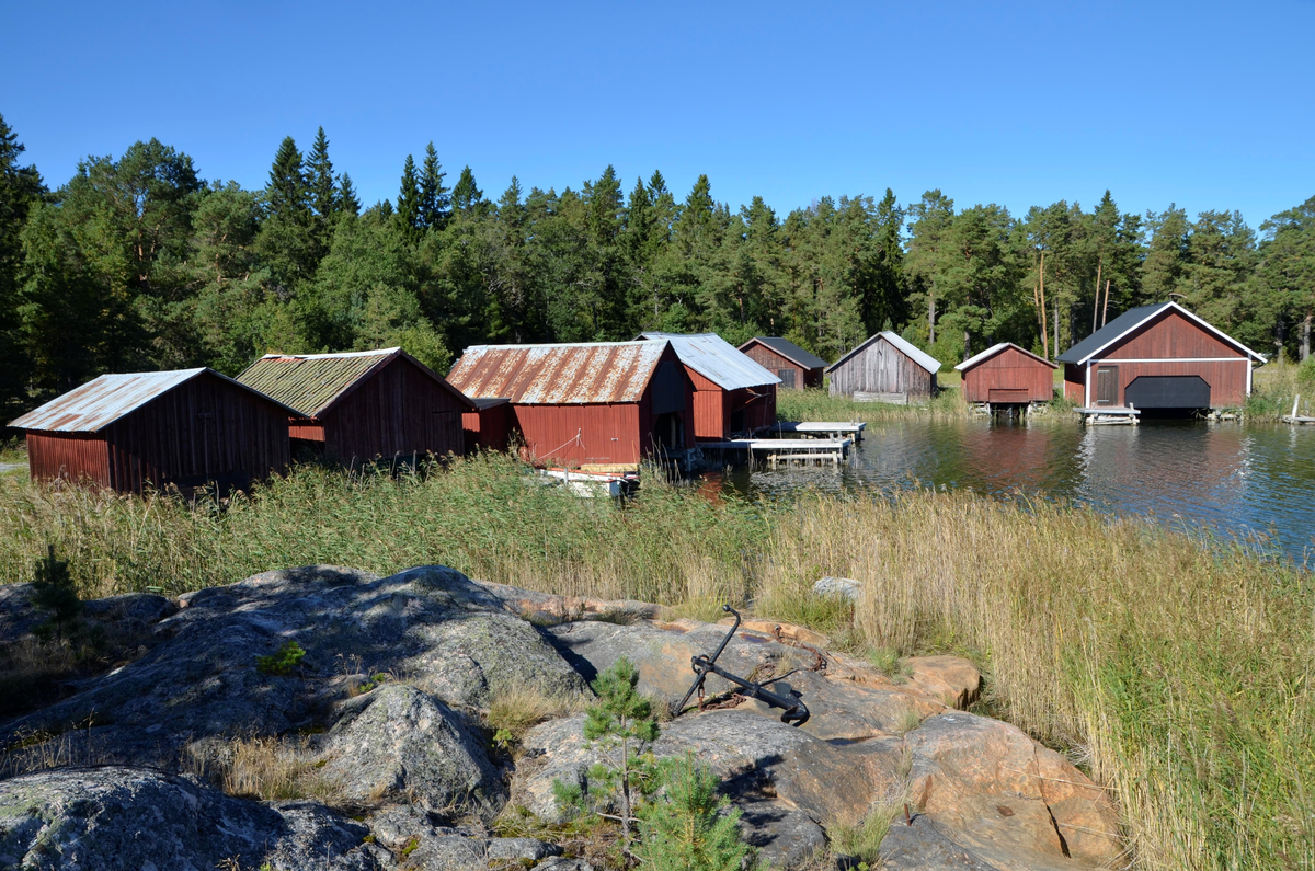 Skoga hamn, Norrboda S:9, Norrboda, Gräsö socken, Uppland 2020