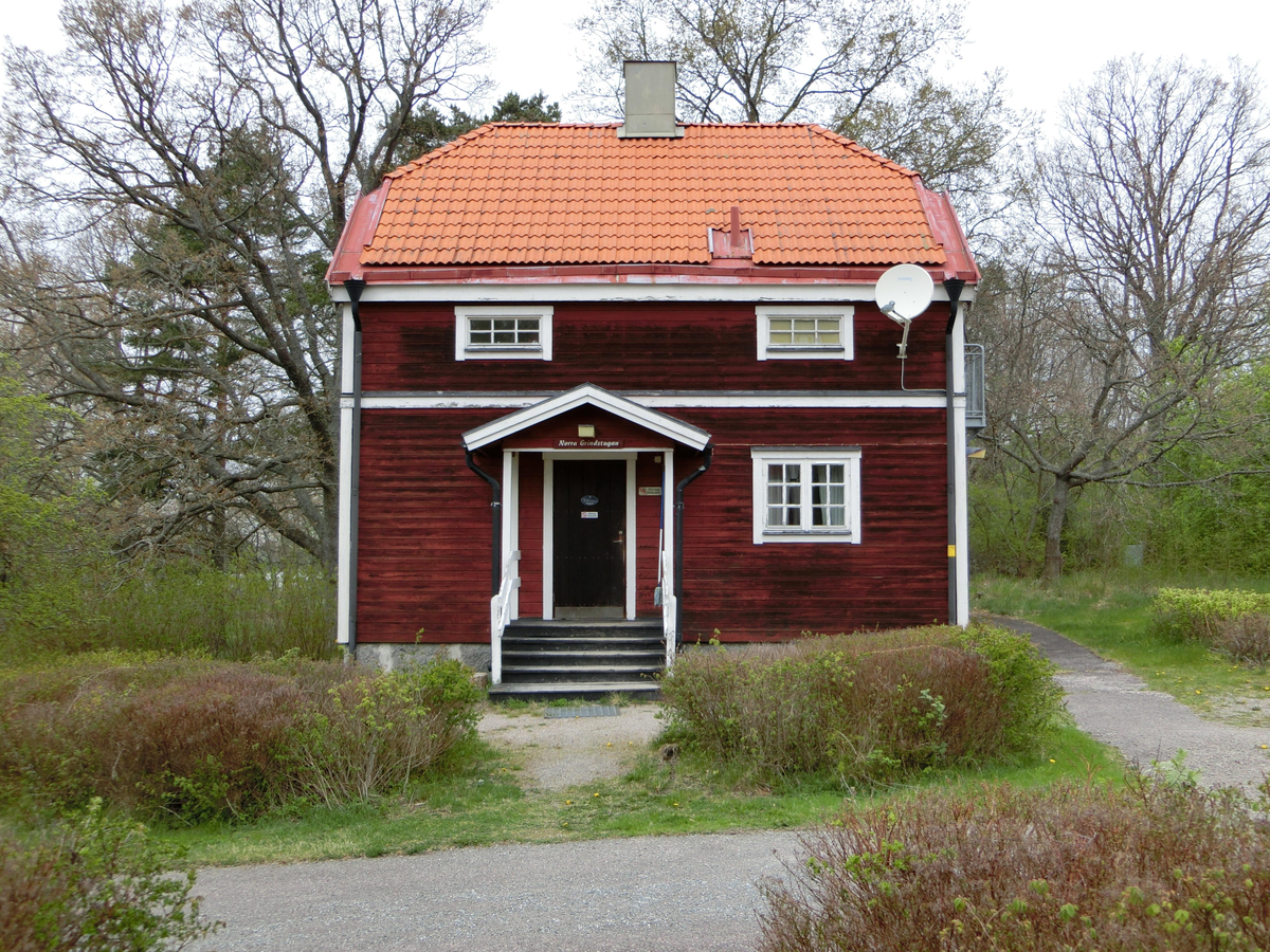Norra grindstugan, Härjarö gård, Veckholms socken, Uppland 2015