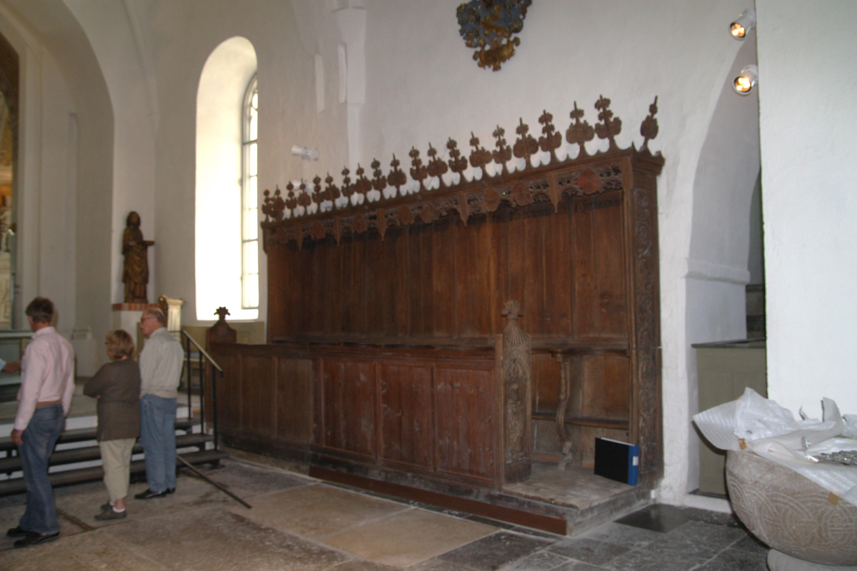 Invändig restaurering av Veckholms kyrka, Uppland 2010