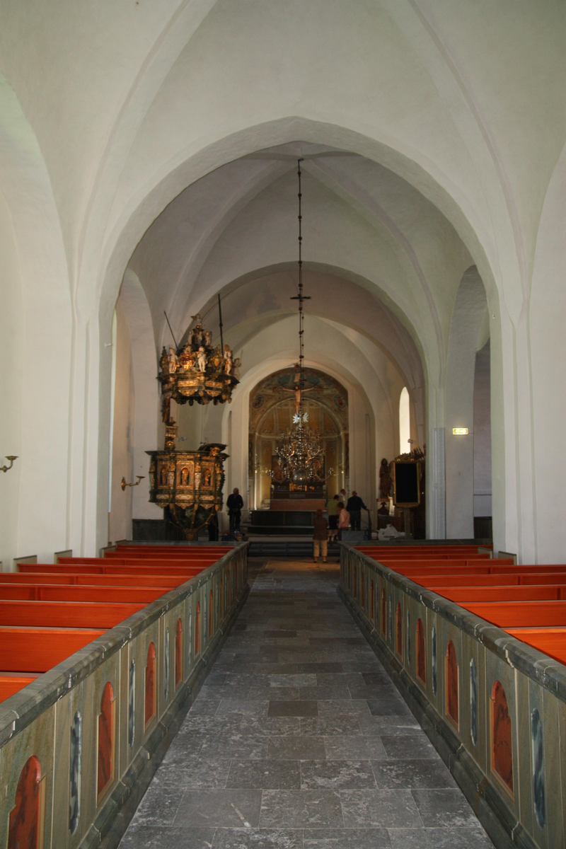 Invändig restaurering av Veckholms kyrka, Uppland 2010