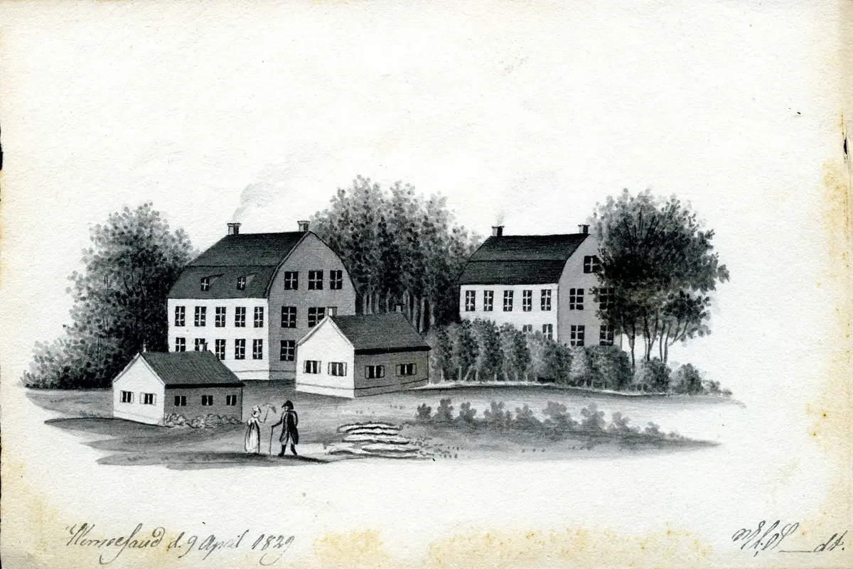 5 st teckningar 

1. "En herre med lifbergare på 6 quarters tjock is år 1857". (Blyertsteckning, 14,2 X 12,9 cm)
2. "Politisk tidsbild. 1864. Napoleon i enrum, sedan affären blifvit lyckligen avslutad." (Tuschtekning, 11 X 15,7 cm)
3. Porträtt över olika människor. (Blyertsteckning, 6,9 X 16,7 cm)
4. Framsida: Vy över Velamssund. (Akvarell, 15,5 X 10,3 cm) Baksida: En tuschteckning och texten "på andra sidan, Velamssund."
5. "Hernoesand d. 9 april 1829" (Tusch, 16,2 X 11 cm)

Elias Sehlstedt, född 8 december 1808 i Härnösand, död 1874 i Stockholm, svensk lyriker.