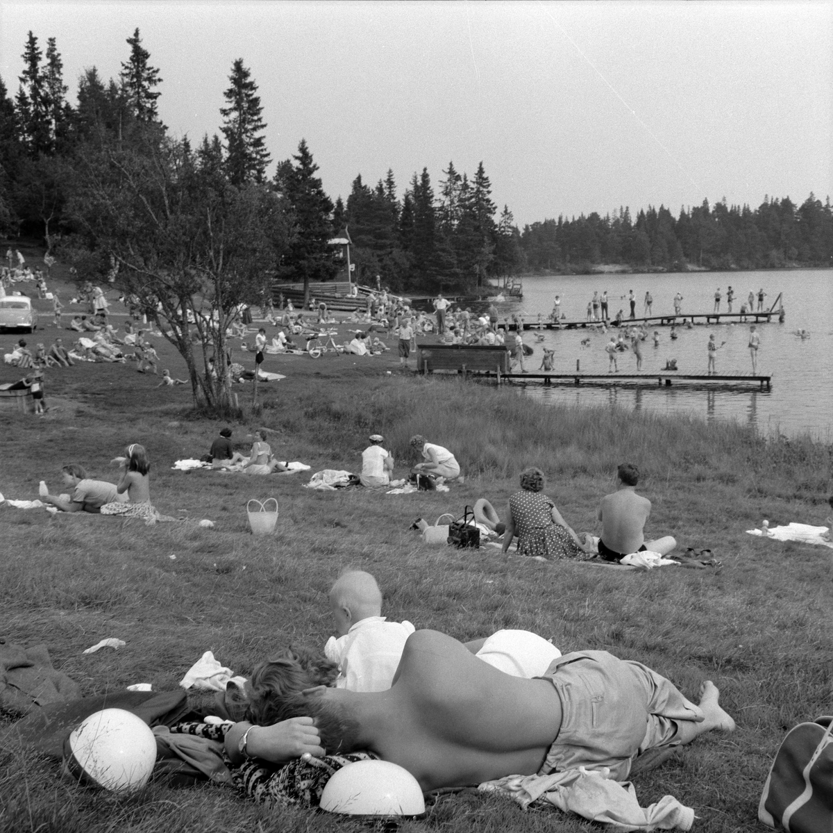 Folkeliv ved Lianvatnet