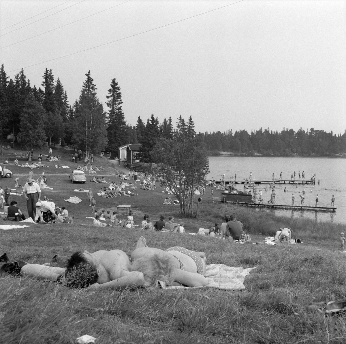 Folkeliv ved Lianvatnet