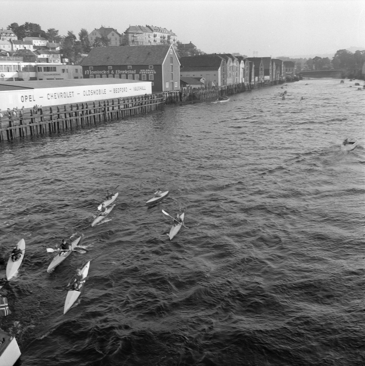 Deltakende båter på Maritim dag