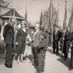 Första majfirande på Öland med socialdemokraten Rosa Svensson från Kungsör.