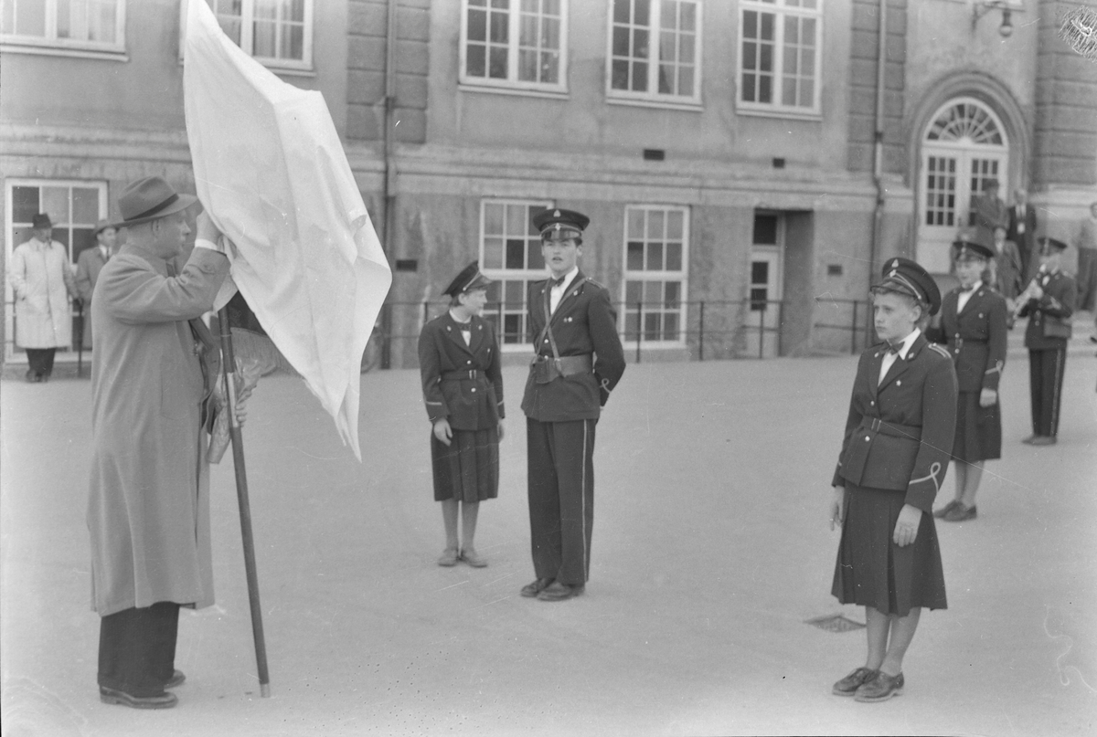 Lilleby skolekorps får ny fane