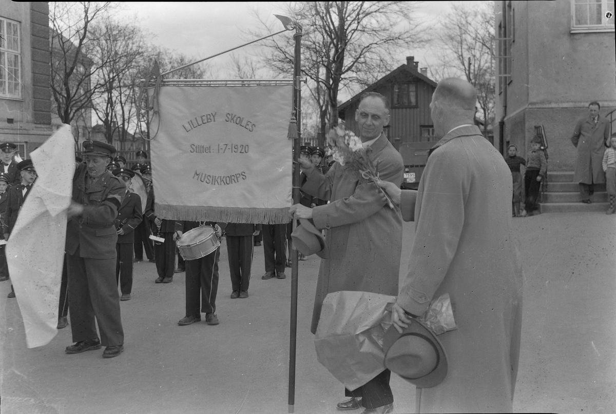 Lilleby skolekorps får ny fane