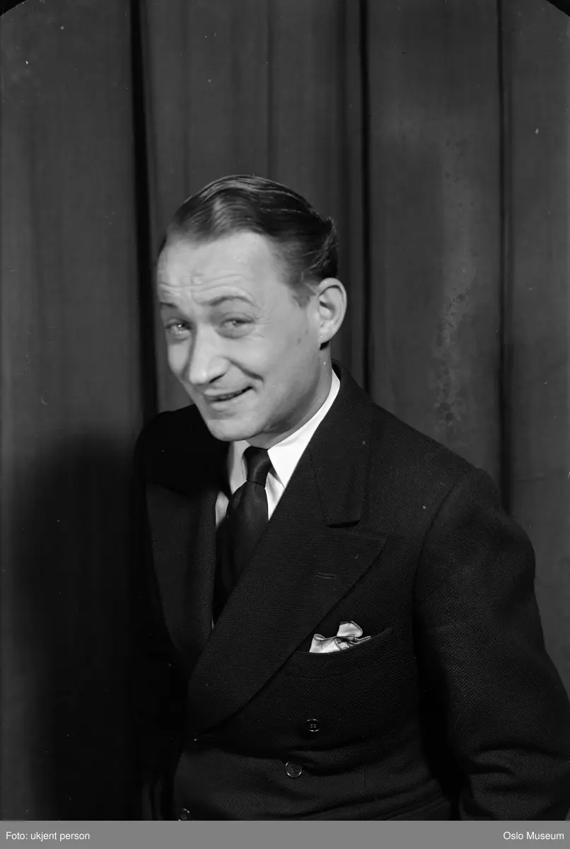 Einar Sissener i forbindelse med forestillingen "Orfeus i undergrunnen".