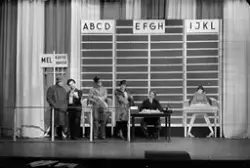 Leif Juster, Lalla Carlsen, Ernst Diesen med flere i Chat No