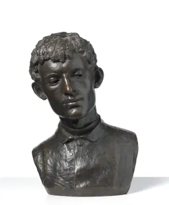 Edvard Munch - skulptur av Jo Visdal