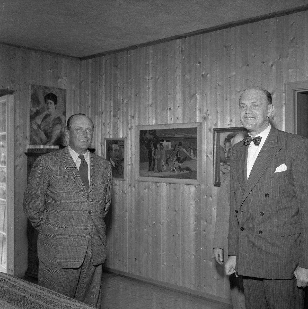 H.K.H. Kronprins Olav på museumsbesøk på Røros