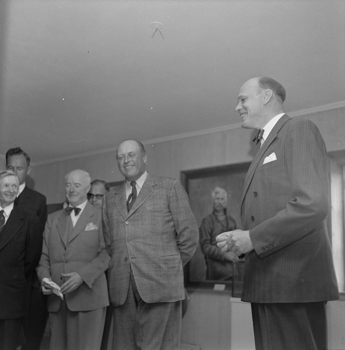 H.K.H. Kronprins Olav på museumsbesøk på Røros